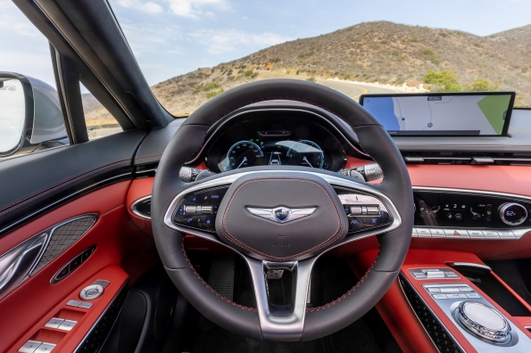 2023 Genesis GV70 interior